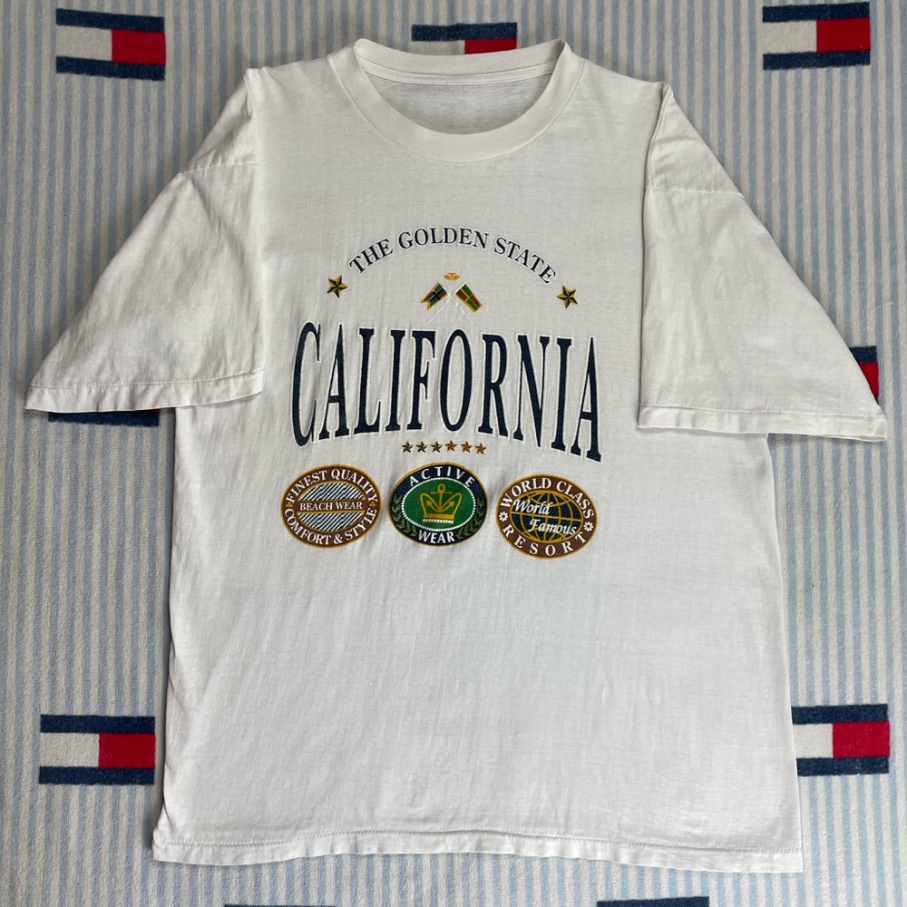 Vintage California Cali The Golden State short sleeve tee shirt